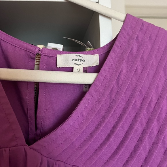 Entro Purple Dress - Picture 2 of 2